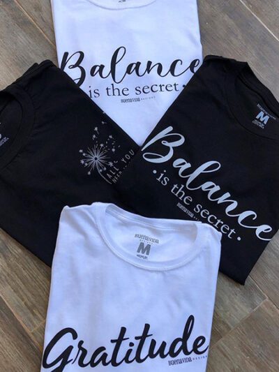 T-Shirt “Balance is the Secret”