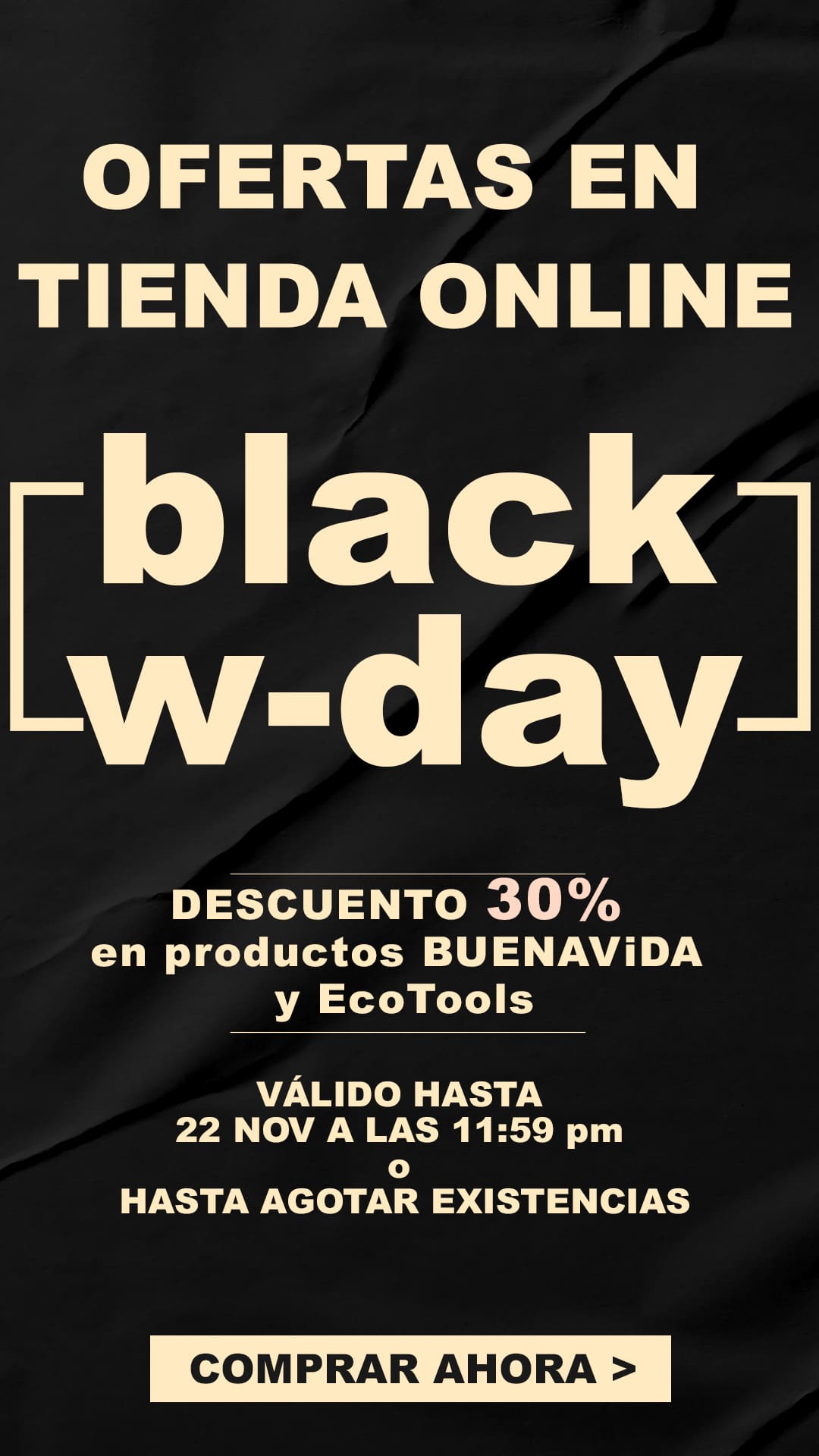 Ofertas Especiales Black Friday BUENAViDA 2023